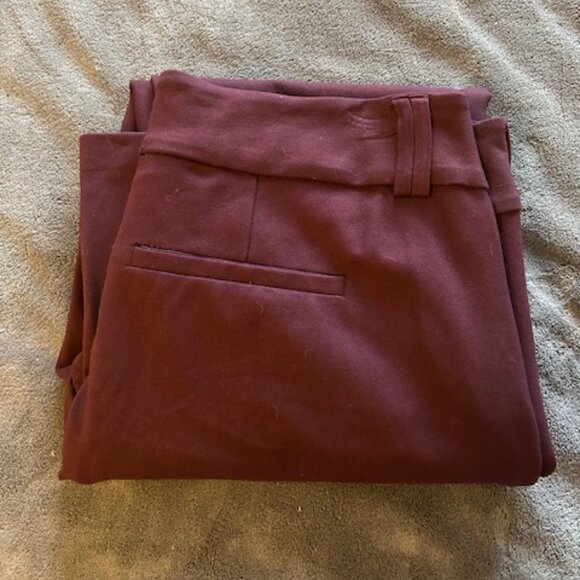 FINAL PRICE: Burgundy Pants - Picture 1 of 5